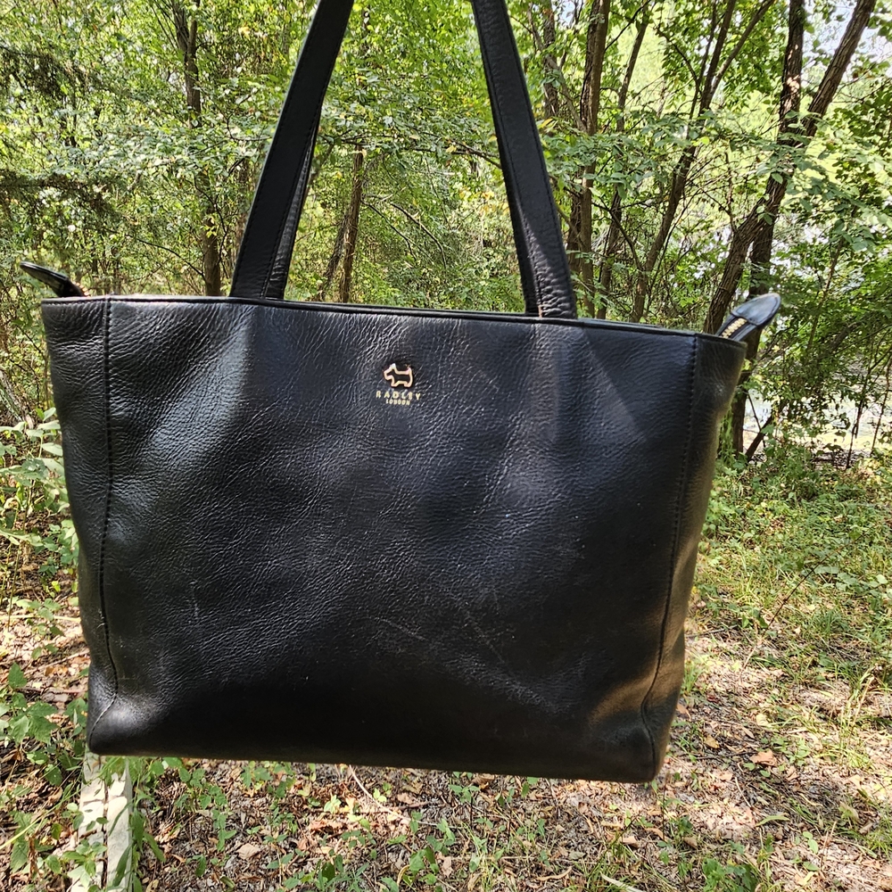 RADLEY LONDON Black Leather Tote
